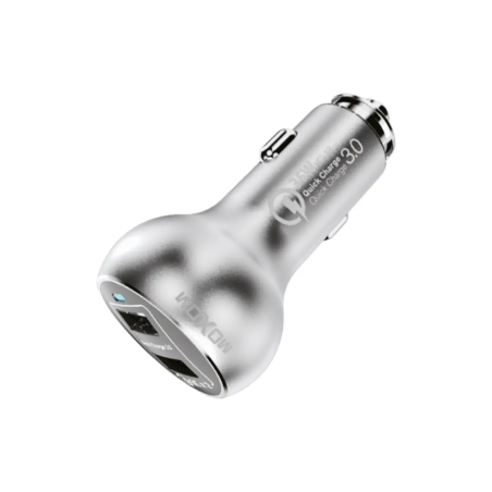 Cargador Auto 36W 2Usb Lightning